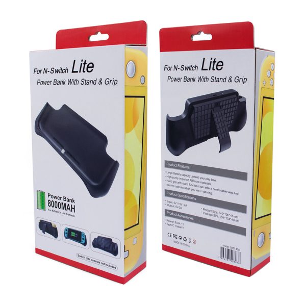 Grip con batería switch lite.
