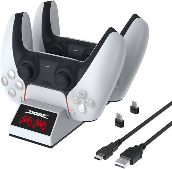 Cargador base controles Ps5 - Imagen 2