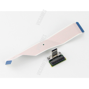 Placa de conector puerto tipo C original con cable flexible para Nintendo Switch